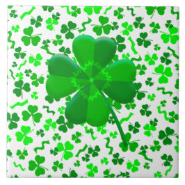 Lucky Four Leaf Clover Shamrocks Confetti