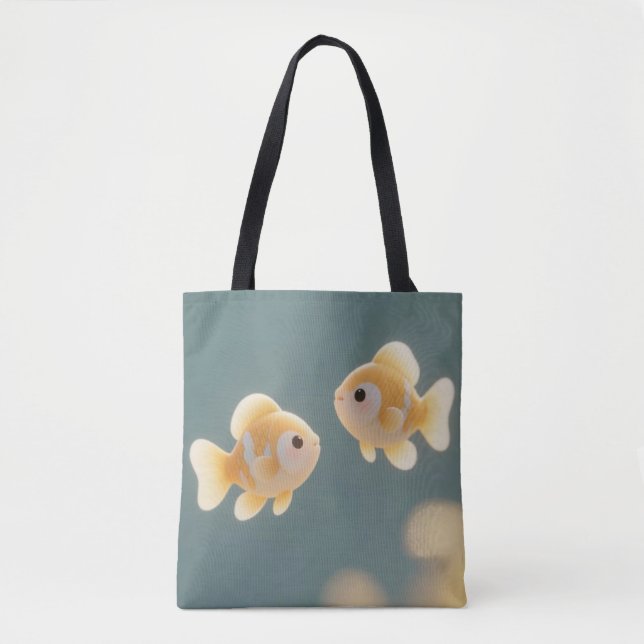 Lucky Goldfish Tote Bag (Frente)