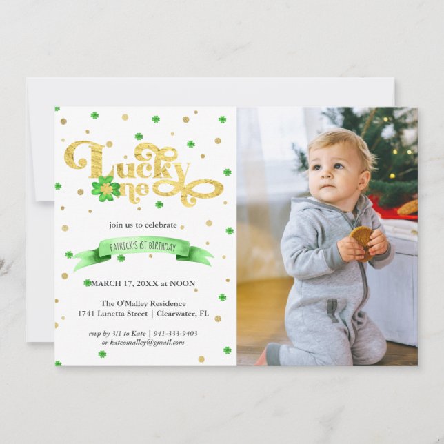 Lucky One | Rua. primeiro aniversario do dia de Pa (Frente)