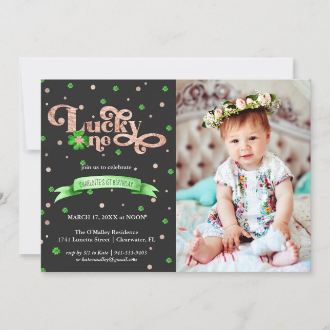 Lucky One | Rua. primeiro aniversario do dia de Pa (Frente)