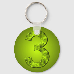 Lucky Three Nature Magic Chaveiro Verde