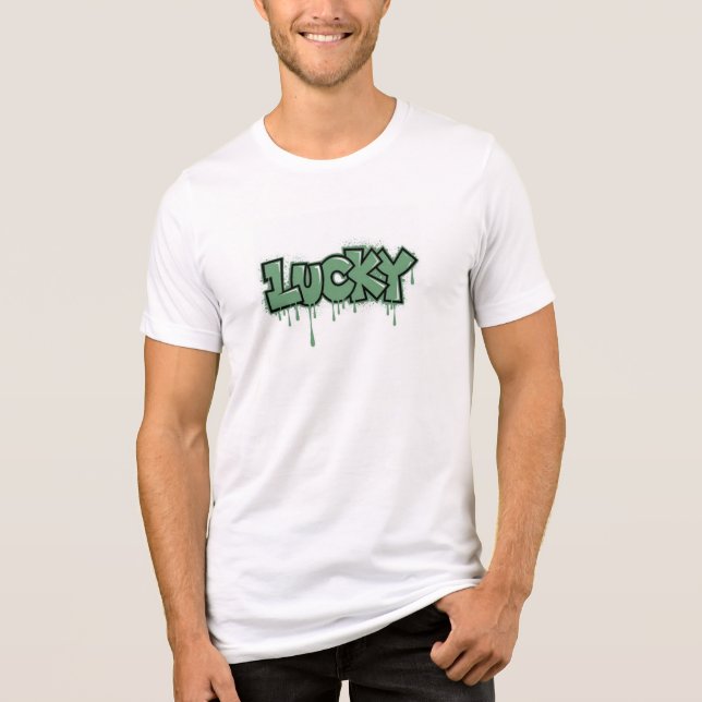 Lucky Vibes Tee - Vista Sua Boa Fortuna! (Frente)