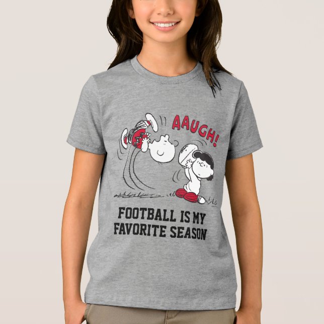 Lucy Pulls Way Football Do Charlie Brown (Frente)