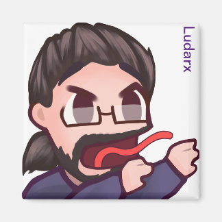 Ludarx | REE | Imã de geladeira V2