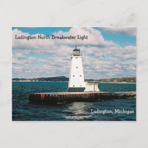 Ludington North Breakwater Cartão de posto leve