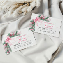 Arco Rosa Natal Quantos Kisses Cartão de Jogo