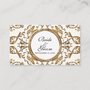 Lugar Black Tie Elegance 2 - Cartão de Assento de Escolt