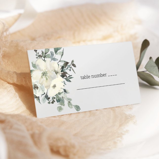 Lugar Cartão de Acompanhamento de Casamento de Rosas Bra (Criador carregado)