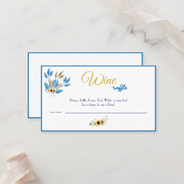 Lugar Cartão de Chá de panela de Casamento de Vinho Raff