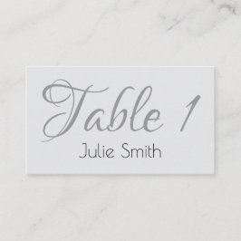 Lugar Cartão de Identificação de Mesa Minimalista Modern