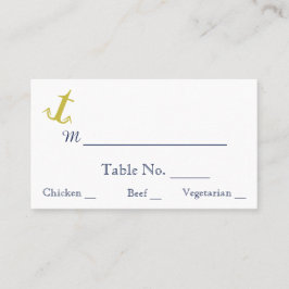 Lugar Cartão de Local de Casamento de Praia da Anchor Ná