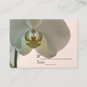 Lugar Cartão de Local de Casamento Orquídea Elegante