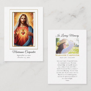 Lugar Cartão de Oração Memorial Sagrado Coração de Jesus
