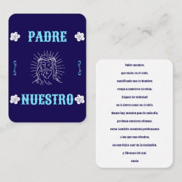 Lugar Cartão de Oração Padre Nosso – Pai Nosso em Espanh