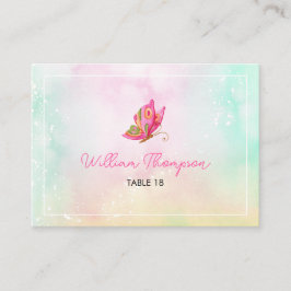 Lugar Cartão de Presença para 1º Aniversário da Menina B