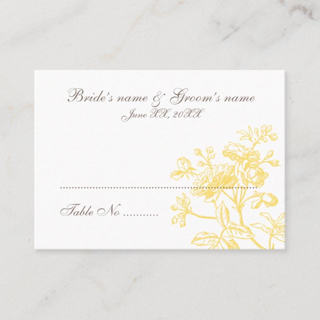 Lugar Cartão de Visita (Frente)