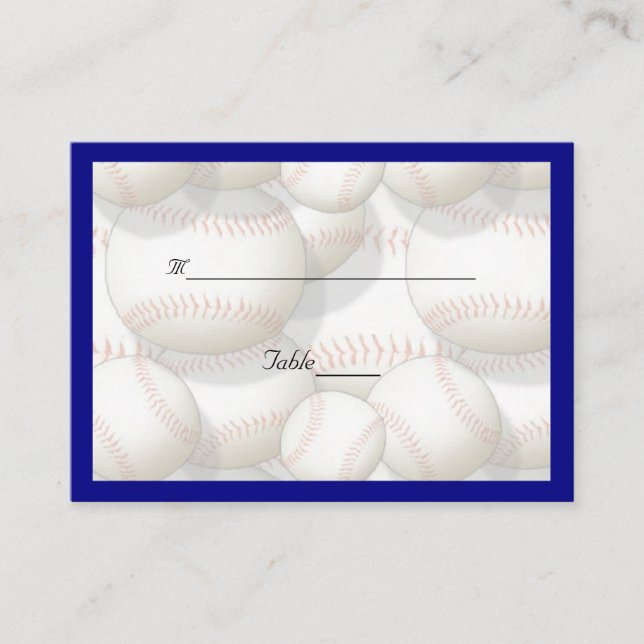 Lugar Cartão de visita Place card Modelo (Frente)