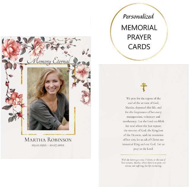 Lugar Cartão Ortodoxo Ortodoxo Elegante de Vinhas Rosa (Criador carregado)