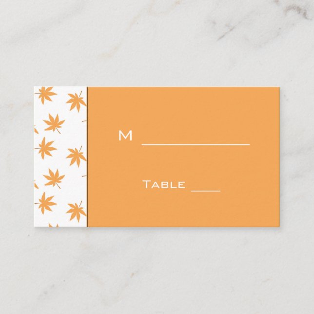 Lugar comida de recepção de casamento mesa # cartão para (Frente)