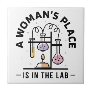 Lugar de mulher no laboratório - Feminista da ciên
