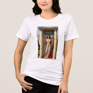 Lugar de uma mulher na Resistência à Camisa-T