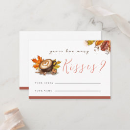 Lugar Espresso Divertido Quantos Kisses Cartão De Jogo D