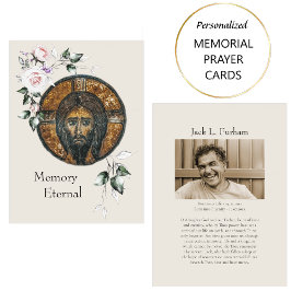 Lugar Ortodoxo Foto Cristã Cartão de Oração Funeral Orto