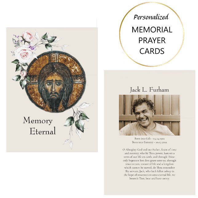 Lugar Ortodoxo Foto Cristã Cartão de Oração Funeral Orto (Criador carregado)