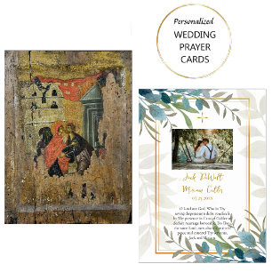 Lugar Quadro Dourado Verde Ortodoxo Ortodoxo Cartão de O