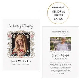 Lugar Rosas de Moldura Decorativa Cartão de Oração Funci