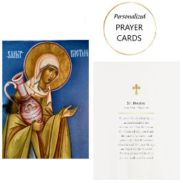 Lugar Rua: Cartão de Ortodoxo Cristão Photini