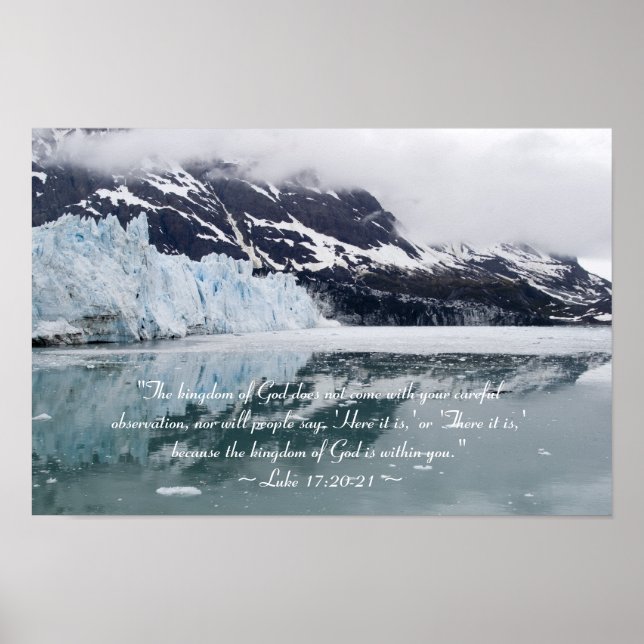 Luke 17:20,21 Poster (Frente)