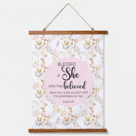 Luke 1:45 Abençoado é Ela Amarelo Cor de Água