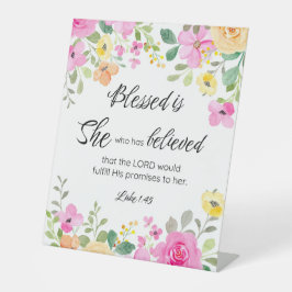 Luke 1:45 Abençoado é Ela, Escritura de Escritura