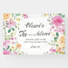 Luke 1:45 Abençoado é Ela, Escritura de Escritura