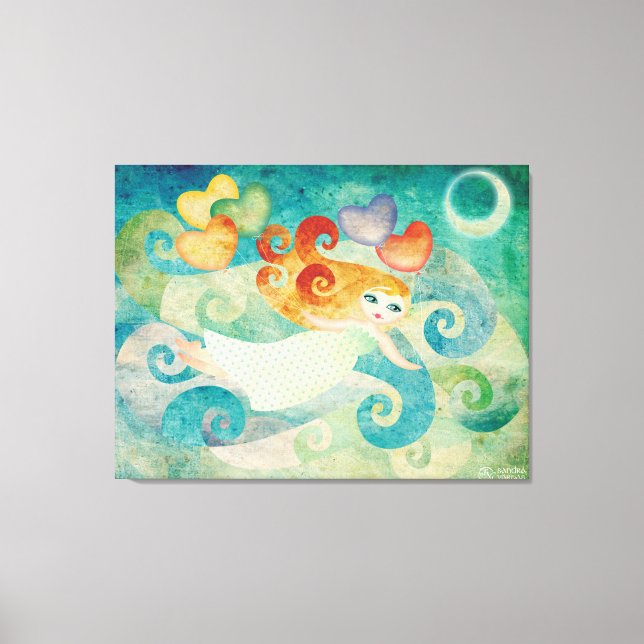 Lullaby Stretered Canvas Print Wall Art (Frente)