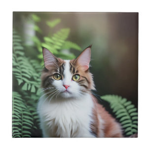 Lulu O Gato Ragdoll, Azulejo Cerâmico