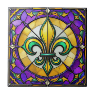 Lumina Lis - Azulejo cerâmico Fleur de Lis