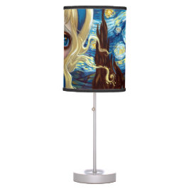 Luminária De Mesa "Alice numa Noite Estrelada"