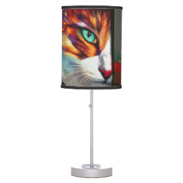 Luminária De Mesa Design de Olho de Gato