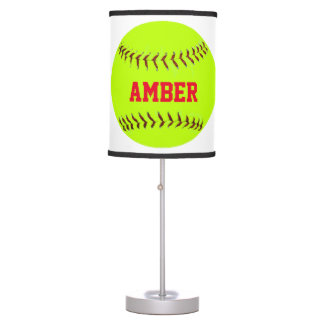 Luminária De Mesa Lâmpada personalizada Lady Softball