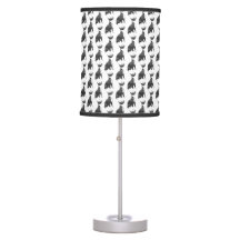 Lâmpada Trendent Black and White Pit Bull