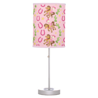 Luminária De Mesa Padrão de Garotinha Bonita