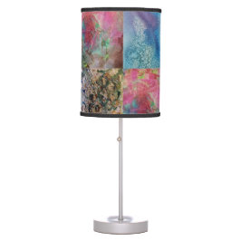 Luminária De Mesa Paleta da Natureza - Arte Vibrante Inspirada no Oc