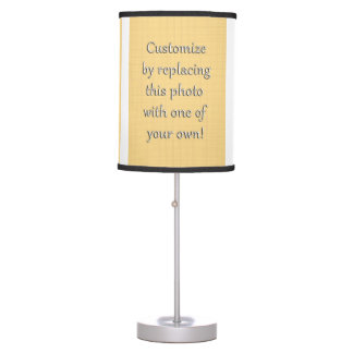 Luminária De Mesa Personalize Isto! Adicionar a sua arte ou fotograf