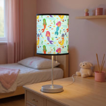 Sereia Padrões Nadando Submarino Sala de Meninas