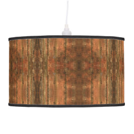 Luminária De Teto Lâmpada Padrão Rustic Southwest Brown