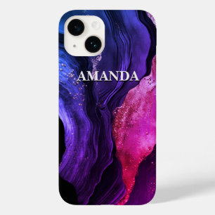 Luminosa fina púrpura de mármore roxa, elegante