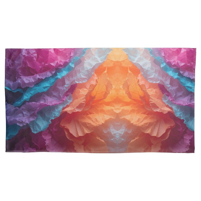 Luminous Abstract Tissue Paper Layers (Frente-Esquerda)