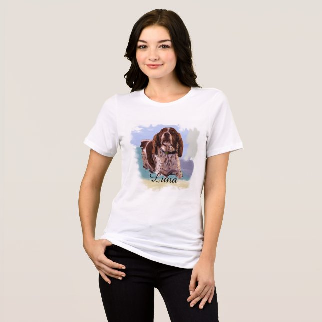 “Luna” – Retrato de um Cachorro - Personalize o Se (Frente Completa)